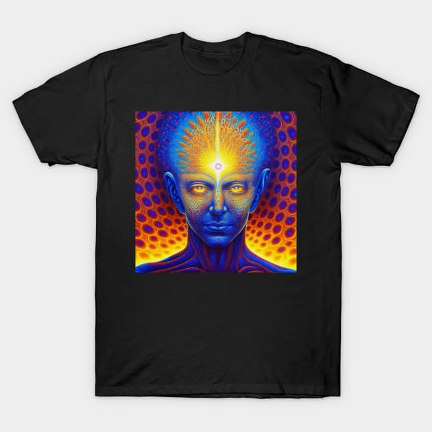 Fractal Mind T-Shirt by taoistviking